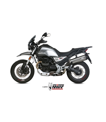 MOTO GUZZI V85 TT 2019 - SPEED EDGE INOX COPA CARBONO MIVV