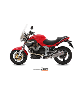 MOTO GUZZI BREVA 1100 2005 - 2011 OVAL TITANIO COPA CARBONO MIVV