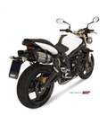 TRIUMPH STREET TRIPLE 2007 - 2012 SUONO INOX COPA CARBONO MIVV