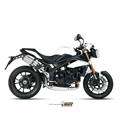 TRIUMPH SPEED TRIPLE 2011 - 2015 SUONO INOX COPA CARBONO MIVV