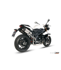 TRIUMPH SPEED TRIPLE 2011 - 2015 SUONO INOX COPA CARBONO MIVV