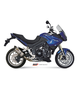 TRIUMPH TIGER 1050 2007 - 2013 SUONO INOX COPA CARBONO MIVV