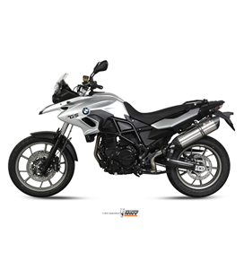 BMW F 700 GS 2012 - 2017 SUONO INOX COPA CARBONO MIVV