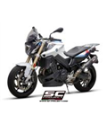 BMW F 800 R (2009 - 2016) SILENCIADOR OVAL CARBONO SC PROJECT