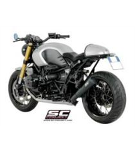 BMW R NINE T (2014 - 2016) SILENCIADOR CONICO 70'S ACERO CEPILLADO SC PROJECT