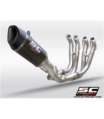 BMW S 1000 RR (2020 - 2021) - EURO 5 SISTEMA DE ESCAPE COMPLETO 4-1 SC1-R CARBONO SC PROJECT