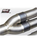 BMW S 1000 RR (2020 - 2021) - EURO 5 SISTEMA DE ESCAPE COMPLETO 4-1 SC1-R CARBONO SC PROJECT