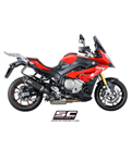 BMW S 1000 XR (2017 - 2019) SILENCIADOR OVAL ALTO CARBONO SC PROJECT