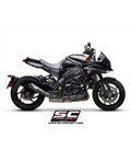 SUZUKI Katana (2019 - 2020) SILENCIADOR METAL BLACK ACERO INOX SC PROJECT