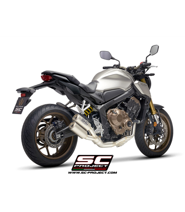 HONDA CBR650R (2019 - 2020) SISTEMA DE ESCAPE COMPLETO 4-1-2 TITANIO SC PROJECT