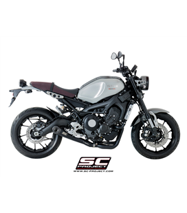 YAMAHA MT-09 (2014 - 2016) SISTEMA DE ESCAPE COMPLETO 3-1 SILENCIADOR CÓNICO SC PROJECT