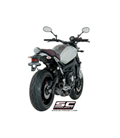 YAMAHA MT-09 (2014 - 2016) SISTEMA DE ESCAPE COMPLETO 3-1 SILENCIADOR CÓNICO SC PROJECT