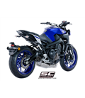 YAMAHA MT-09 (2017 - 2020) SISTEMA DE ESCAPE COMPLETO 3-1 SILENCIADOR S1 SC PROJECT