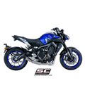 YAMAHA MT-09 (2017 - 2020) SISTEMA DE ESCAPE COMPLETO 3-1 SILENCIADOR S1 SC PROJECT