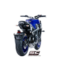 YAMAHA MT-09 (2017 - 2020) SISTEMA DE ESCAPE COMPLETO 3-1 SILENCIADOR S1 SC PROJECT