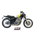 YAMAHA SR400 (2013 - 2017) SISTEMA DE ESCAPE COMPLETO SILENCIADOR CÓNICO SC PROJECT