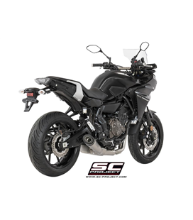 YAMAHA TRACER 700 (2016 - 2020) SISTEMA DE ESCAPE COMPLETO 2-1 SILENCIADOR S1 SC PROJECT