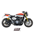 YAMAHA XJR 1300 (2015 - 2016) - RACER SILENCIADOR CÓNICO NEGRO SC PROJECT