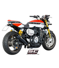 YAMAHA XJR 1300 (2015 - 2016) - RACER SILENCIADOR CÓNICO NEGRO SC PROJECT