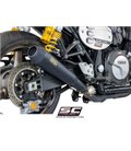 YAMAHA XJR 1300 (2015 - 2016) - RACER SILENCIADOR CÓNICO NEGRO SC PROJECT