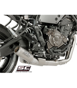 YAMAHA XSR 700 (2016 - 2020) SISTEMA DE ESCAPE COMPLETO 2-1 SILENCIADOR CR-T SC PROJECT