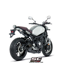 YAMAHA XSR 900 (2016 - 2020) SISTEMA DE ESCAPE COMPLETO 3-1 SILENCIADOR S1 NEGRO SC PROJECT