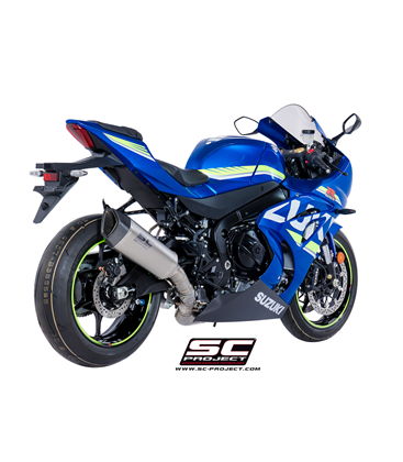 SUZUKI GSX-R1000 (2017 - 2020) SILENCIADOR SC1-R TITANIO SC PROJECT