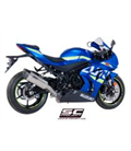 SUZUKI GSX-R1000 (2017 - 2020) SILENCIADOR SC1-R TITANIO SC PROJECT