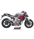 SUZUKI GLADIUS 650 (2009 - 2015) SILENCIADOR OVAL CARBONO SC PROJECT