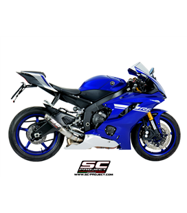 YAMAHA YZF R6 (2017 - 2020) SILENCIADOR GP70-R CARBONO SC PROJECT