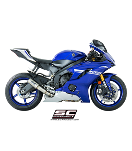 YAMAHA YZF R6 (2017 - 2020) SILENCIADOR CR-T TITANIO SC PROJECT