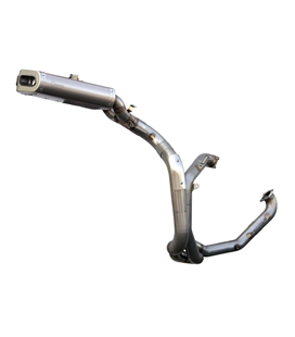 DUCATI 999 R 2004 - 2006 EVO II FULL SYSTEM SILENCIOSO TITANIO S/S COLECTOR Y PORTAMATRICULAS