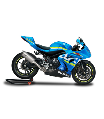 SUZUKI GSX-R 1000 ABS 2017 - 2020 FORCE  FULL SYSTEM TITANIUM SILENCER  STAINLESS STEEL COLLECTOR