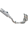 KAWASAKI ZX-6 R 600 2009 - 2016 EXHAUST FULL SYSTEM STAINLESS STEEL FORCE SILENCER