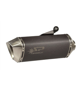 HONDA NC 700 S ABS 2012 - 2013 FORCE SLIP-ON MUFFLER DARK STYLE (S/S)