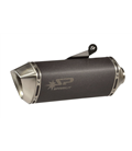 HONDA NC 700 2012 - 2013 FORCE SLIP-ON MUFFLER DARK STYLE (S/S)