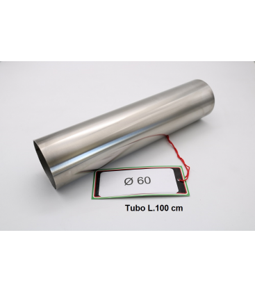 CAFÈ RACER ACCESSORIO - TUBO INOX D. 60MM X 1,2MM L.1000MM GPR ACCESSORIO - ACCESSORY