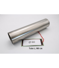 CAFÈ RACER ACCESSORIO - TUBO INOX D. 60MM X 1,2MM L.1000MM GPR ACCESSORIO - ACCESSORY