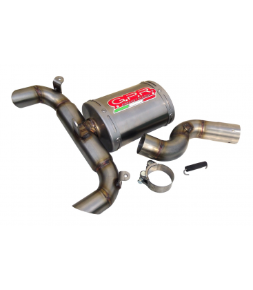SUZUKI GSR 600 2006/11 GHOST LINE GPR TITANIUM OVAL 