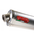 SUZUKI GSX-R 1000 2001/02  GPR INOX TONDO / ROUND