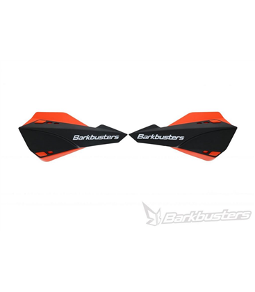 KIT PARAMANOS BARKBUSTERS SABRE COLOR NEGRO / COLOR NARANJA