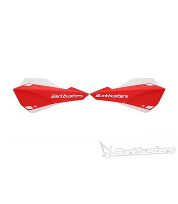 KIT PARAMANOS BARKBUSTERS SABRE COLOR ROJO / COLOR BLANCO