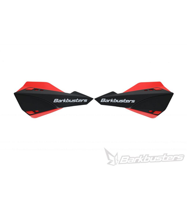 KIT PARAMANOS BARKBUSTERS SABRE COLOR NEGRO / COLOR ROJO