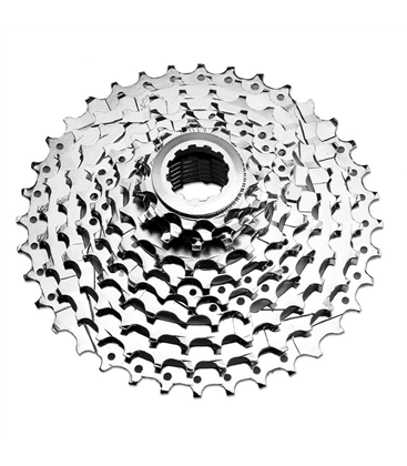 CASSETTE SUNRACE CSMS1 10 VELOCIDADES. DESARROLLO 11/36 (TIPO HG) NEGRO