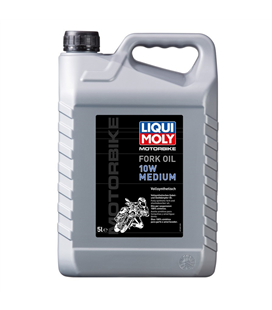 ACEITE DE HORQUILLA LIQUI MOLY 10W MEDIUM GARRRAFA 5L