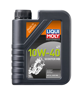 BOTE 1L DE ACEITE LIQUI MOLY SCOOTER 10W-40 JASO MB