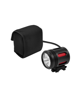 LUZ DELANTERA BICICLETA LED 3000LM CON BATERÍA EXTERNA RECARGABLE