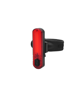 LUZ TRASERA BICICLETA COB LED 30LM CON BATERÍA INTEGRADA RECARGABLE USB