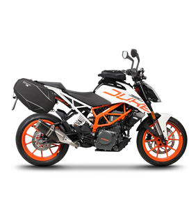 KTM DUKE 125 FIJACIÓN BOLSAS LATERALES