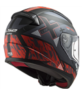 LS2 FF353 RAPID XTREET NEGRO MATE ROJO